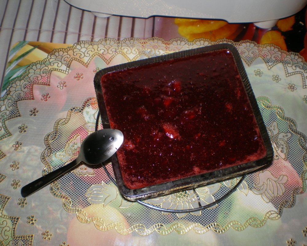 Aardbeienjam in Panasonic SD-2501 broodbakmachine