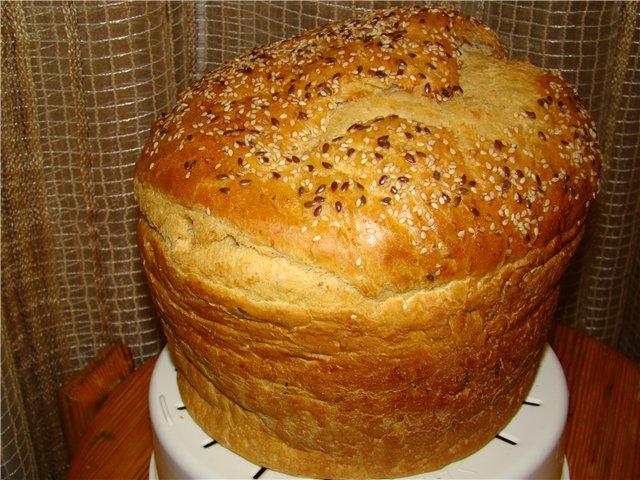 Pan de cuajada de trigo "Delicate" (horno)