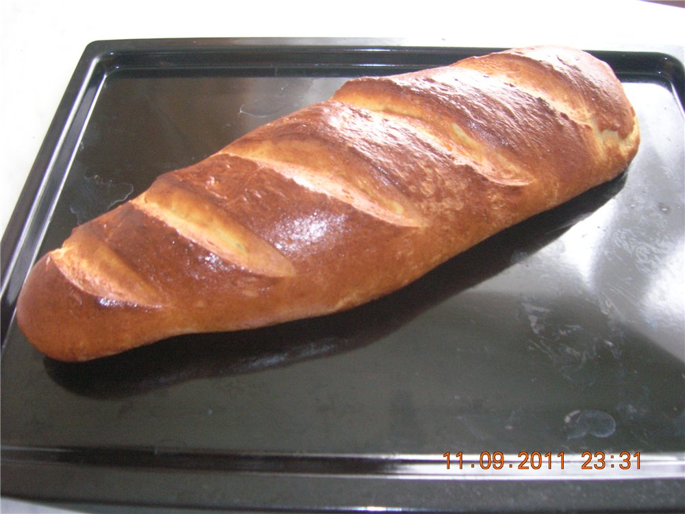 Corn bread (bread maker)