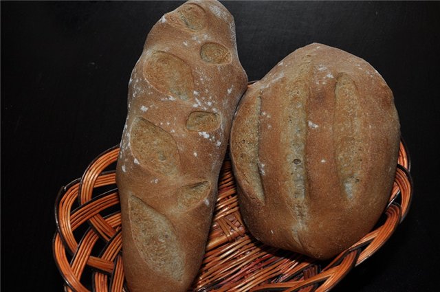 خبز القمح مع البرسيمون واللبن