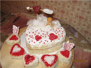 Rafaello cake