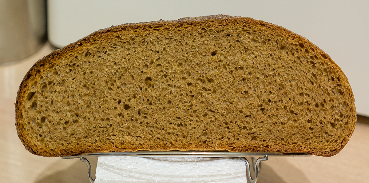 Wheat-rye bread with sourdough For every day