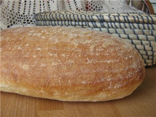 Olasz tészta kenyér a sütőben