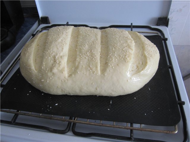 خبز القمح (بالفرن)
