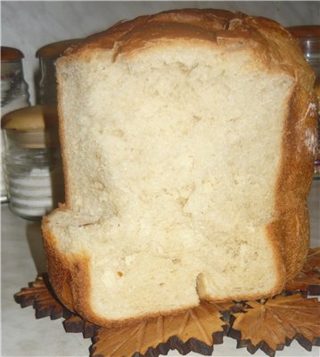 خبز عسل الخردل في صانع خبز