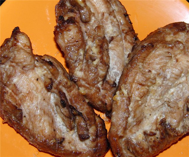 Chicken fillet Pork pieces