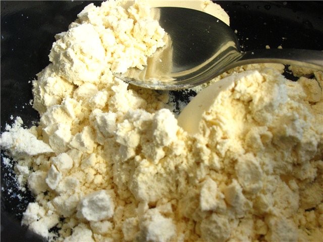 Rijstpap met sojamelk met vanille en pruimen.