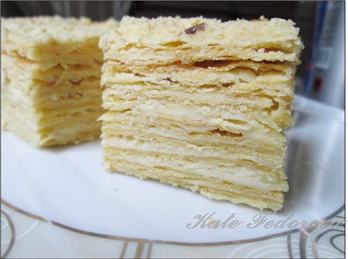 Napoleon cake (family recipe)