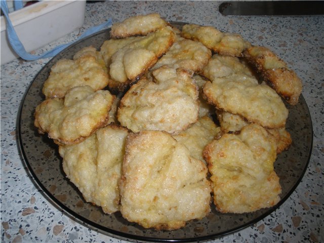 Cottage cheese biscuits Goose feet