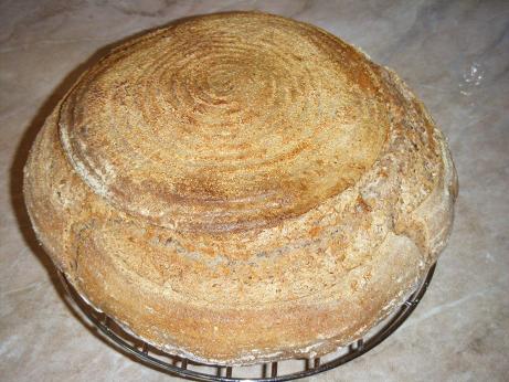 Lionel Poliana párizsi teljes kiőrlésű kenyere