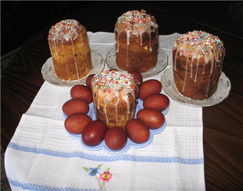 Easter cakes. Collection of recipes for Easter cakes