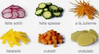 Diferentes cortadores de verduras (Nayser Diser, Alligator, etc.)