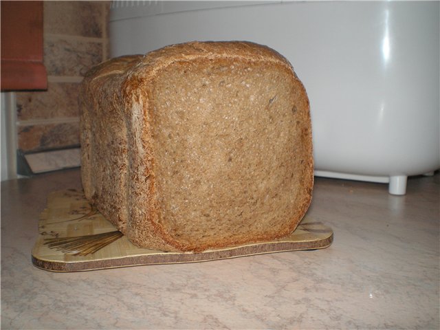 Borodino bread for the lazy (bread maker)