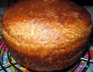 خبز القمح والجاودار الحالة المزاجية في صانع الخبز