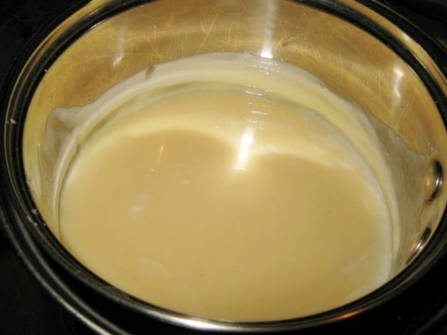 Homemade condensed milk
