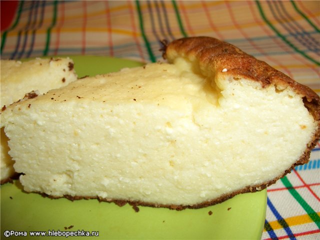 Cottage cheese casserole (Cuckoo 1054)