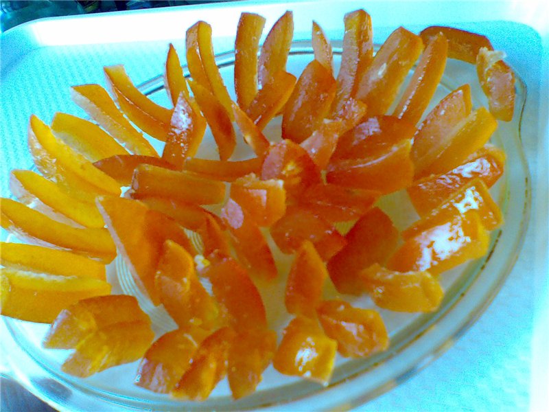 Candied citrus peels