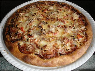 Teljes kiőrlésű búza 50:50 Kenyér és pizza tészta (Peter Reinhart)