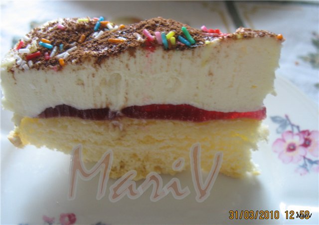 White Truffle Cake *