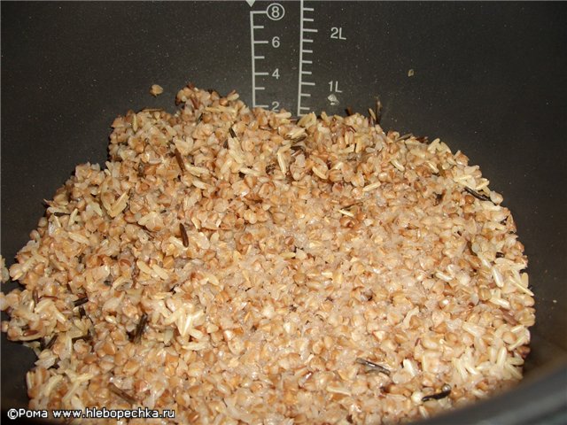 Gachas de arroz con trigo sarraceno (Cuco 1054)