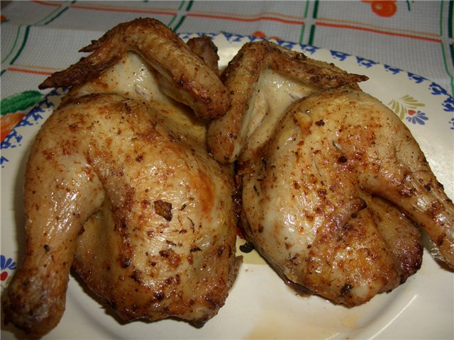 Chicken baked in the airfryer