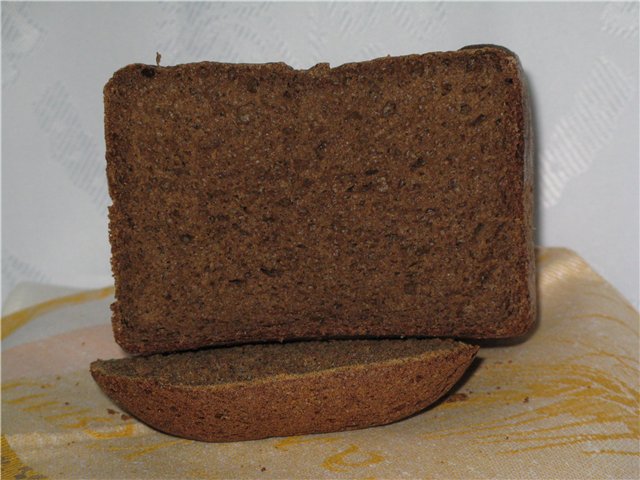 Borodino bread I (bread maker)
