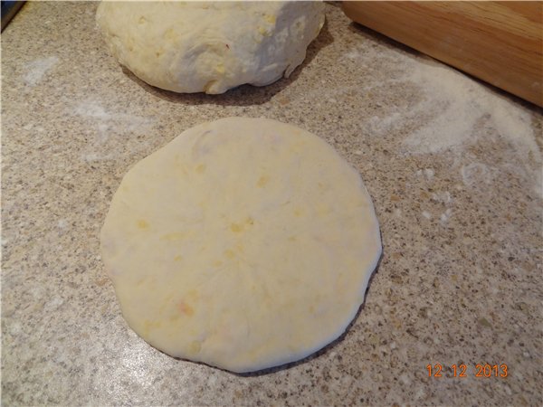 Töltött sajt tortilla