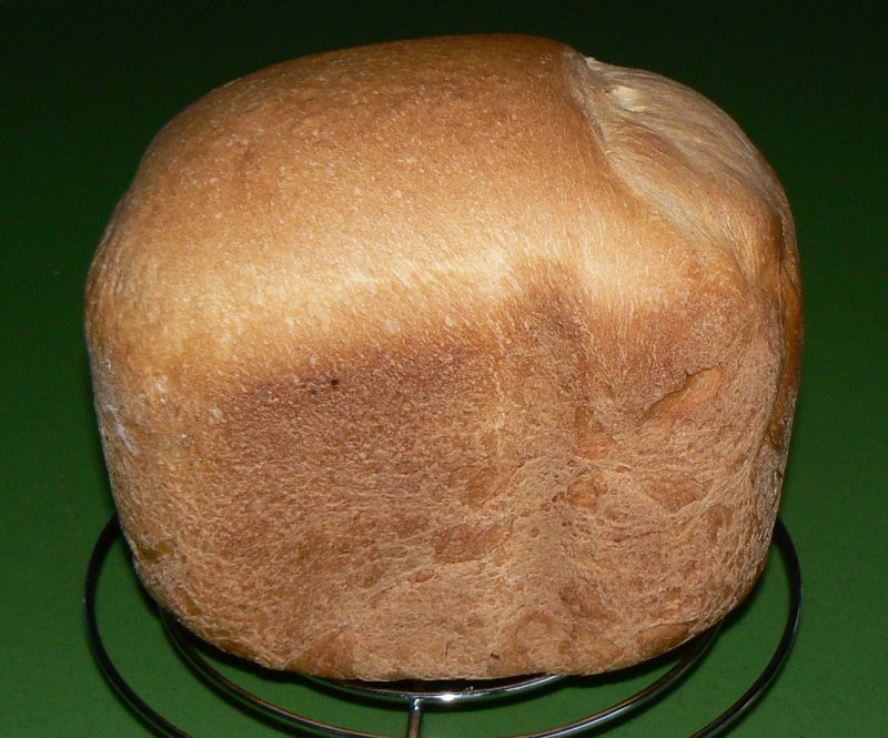 Pan con leche cuajada (panificadora)