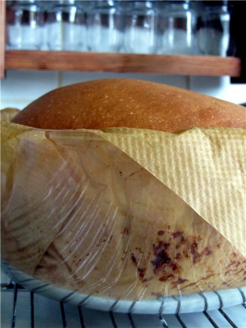 לחם חיטה "אוויר" (בתנור)