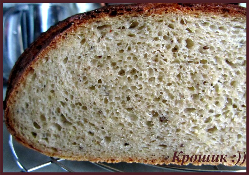 לחם תפוחי אדמה של שיפון חיטה ממזרח אירופה תוך 5 דקות ביום