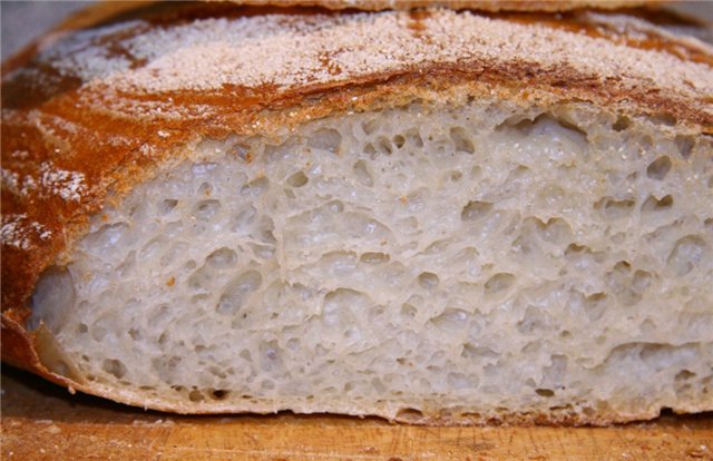 Bread White Pain a l'Ancienne (oven)