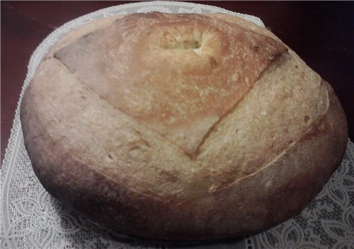 Pane di grano "Korona" con lievito madre