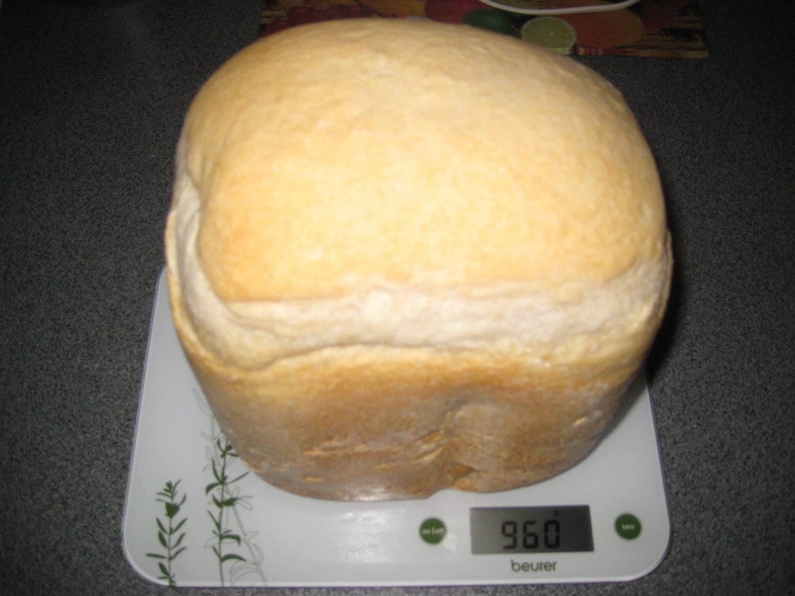 Alap kovászos búza kenyér (kenyérkészítő)