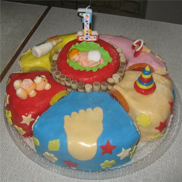 עוגות ילדים (עם ילדי מסטיק ממולדוב)
