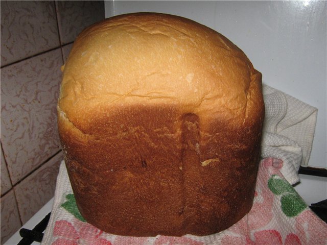 Kulich kenyérsütőben