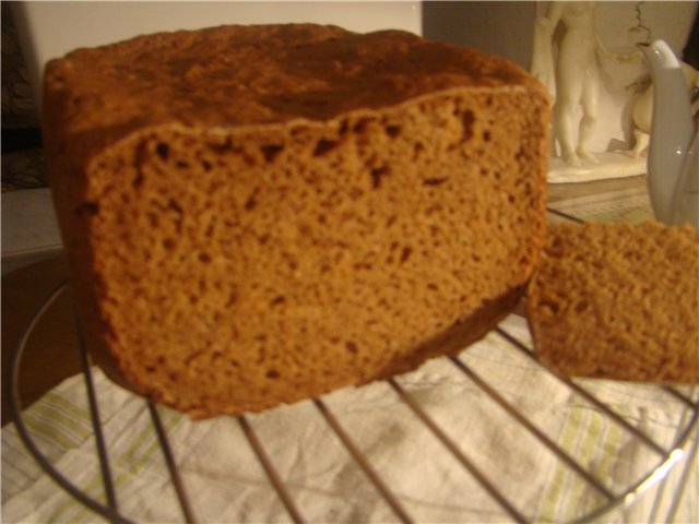 Rye bread Favorite (bread maker)