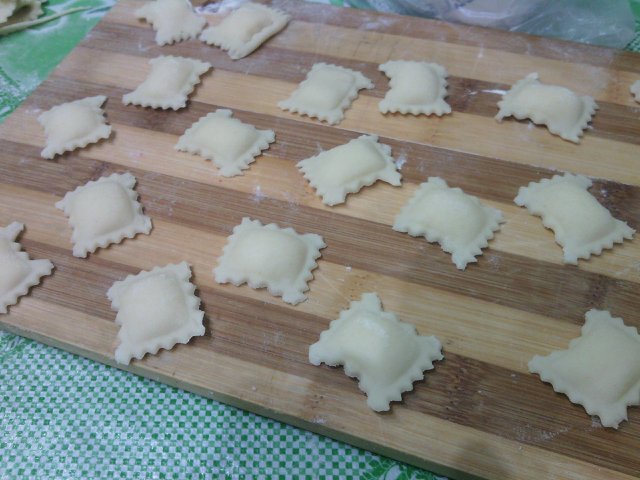 Homemade noodles, ravioli and everything for making them