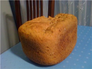 قمح الجاودار 50:50 بدون العجين المخمر والشعير (صانع الخبز)