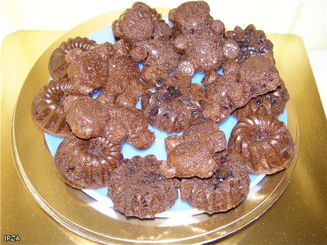 Csokoládé cupcakes (Maida Heatter)