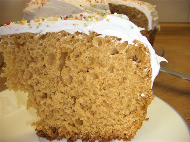 עוגה מתוקה (בתוך יצרנית לחם)