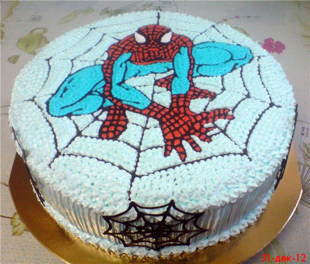 עוגות ספיידרמן