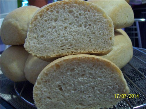 Chleb pszenny „węgierski” w piekarniku