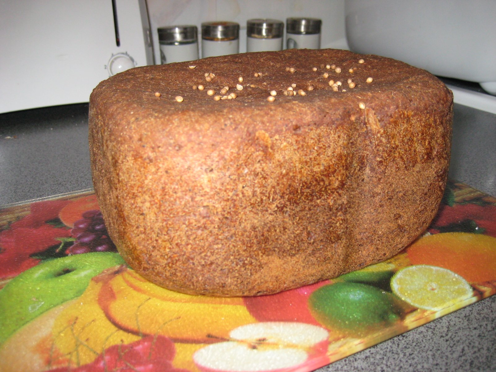 Borodino brood volgens het recept van 1939