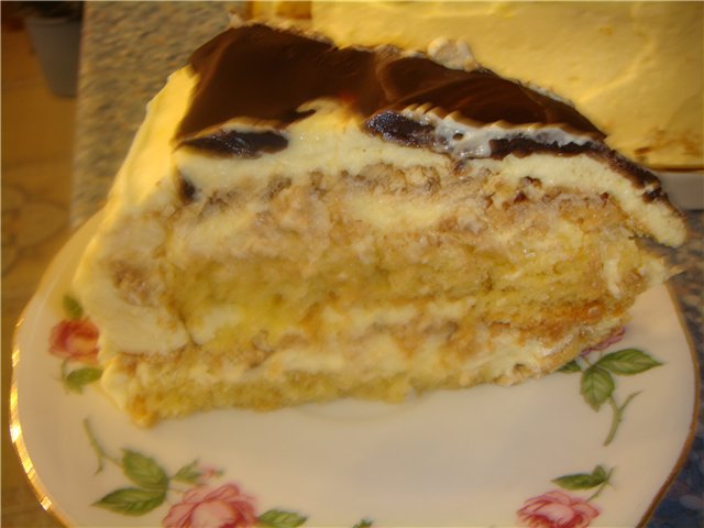 Lemon fantasy cake