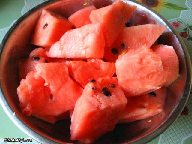 Jelly watermeloen kwallen