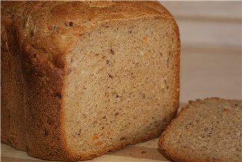 Pan de trigo y centeno Fitness (panificadora)