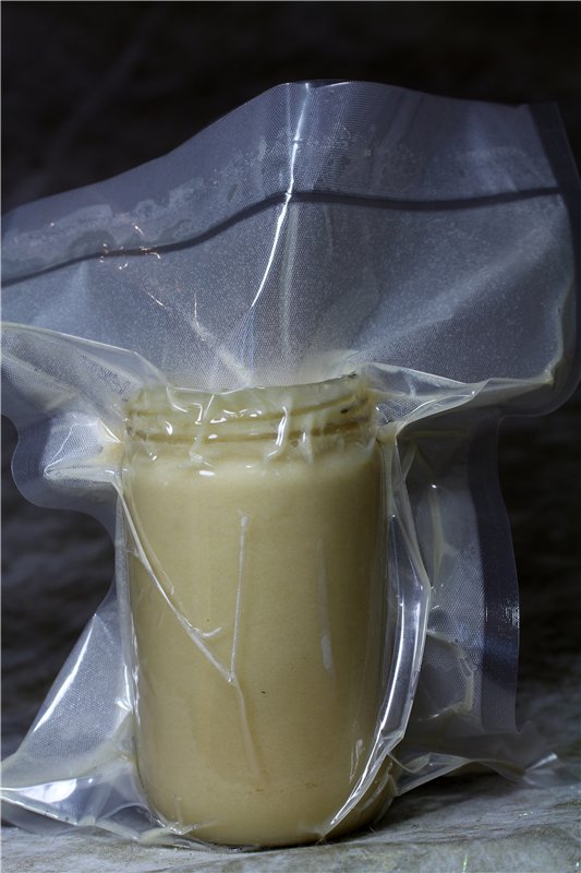 Applesauce with cream (multi-blender Profi Cook PC-МСМ1024)