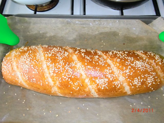 Various loaves, baguettes, braids (baking options) from Admin.
