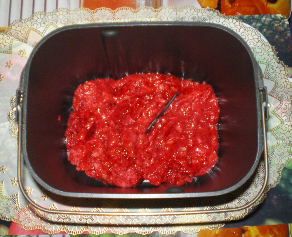 Dżem truskawkowy w wypiekaczu do chleba Panasonic SD-2501