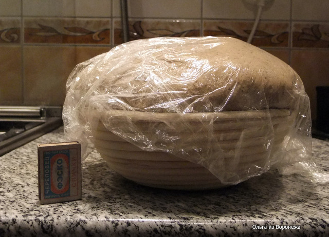 לחם חיטה כפרי (Pane Bigio) בתנור
